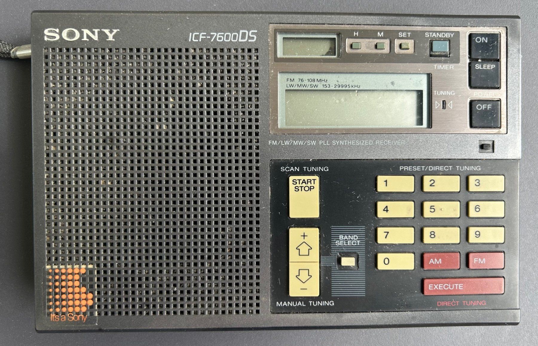 Sony Radio: Sony ICF-7600DS Weltempfänger – Usato da St. Gallen venduto da medamil