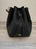Lacoste Beuteltasche schwarz mit Schulterriemen neu