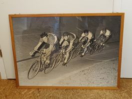 Vintage Fotoaufnahme Rennbahn(nov16)