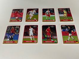 Panini EM 2016. Seltene Bilder. Coca-Cola Sticker A-H AUT