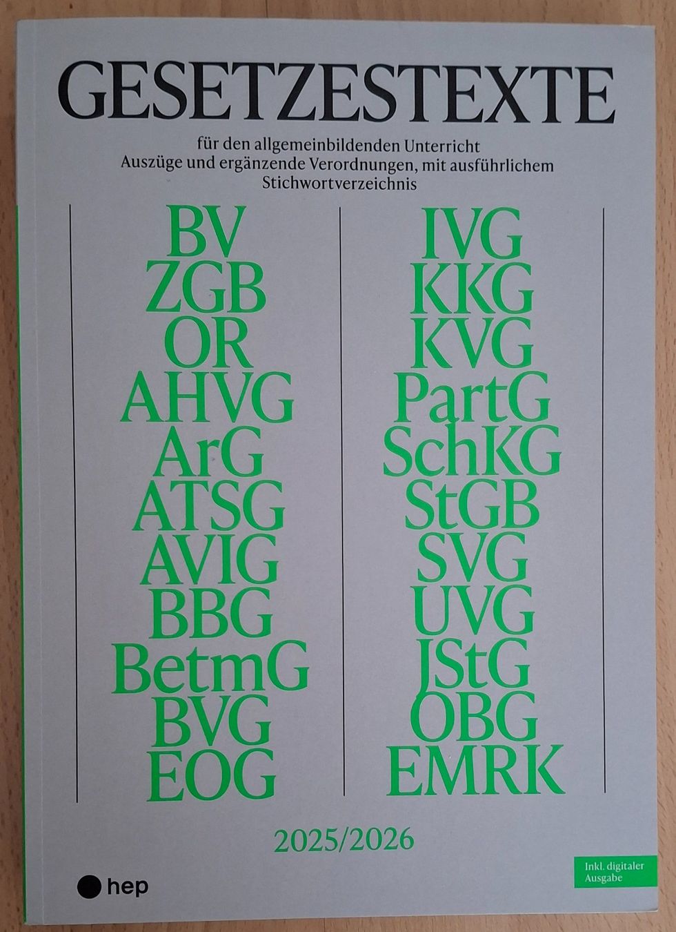 Livres: Gesetzestexte 2025/26 – Neuf (Voir description) à Winterthur par H_T