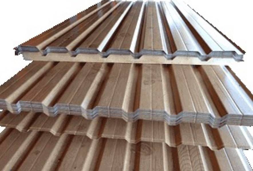 Sonstige Baumaterialien: 8.5m Trapezprofilblech in Holzoptik Wandprofil – Neu und originalverpackt aus Bichelsee von 123Tremp321 1