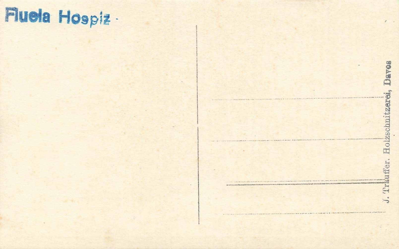 Cartes postales: Fluela hospiz – D'occasion à Biasca par Blenio71 1
