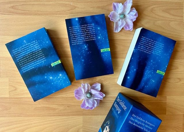 Libri: Philip Pullman "Der Goldene Kompass", Trilogie, einfach Kult – Nuovo (secondo la descrizione) da Bern venduto da Denzel8 6