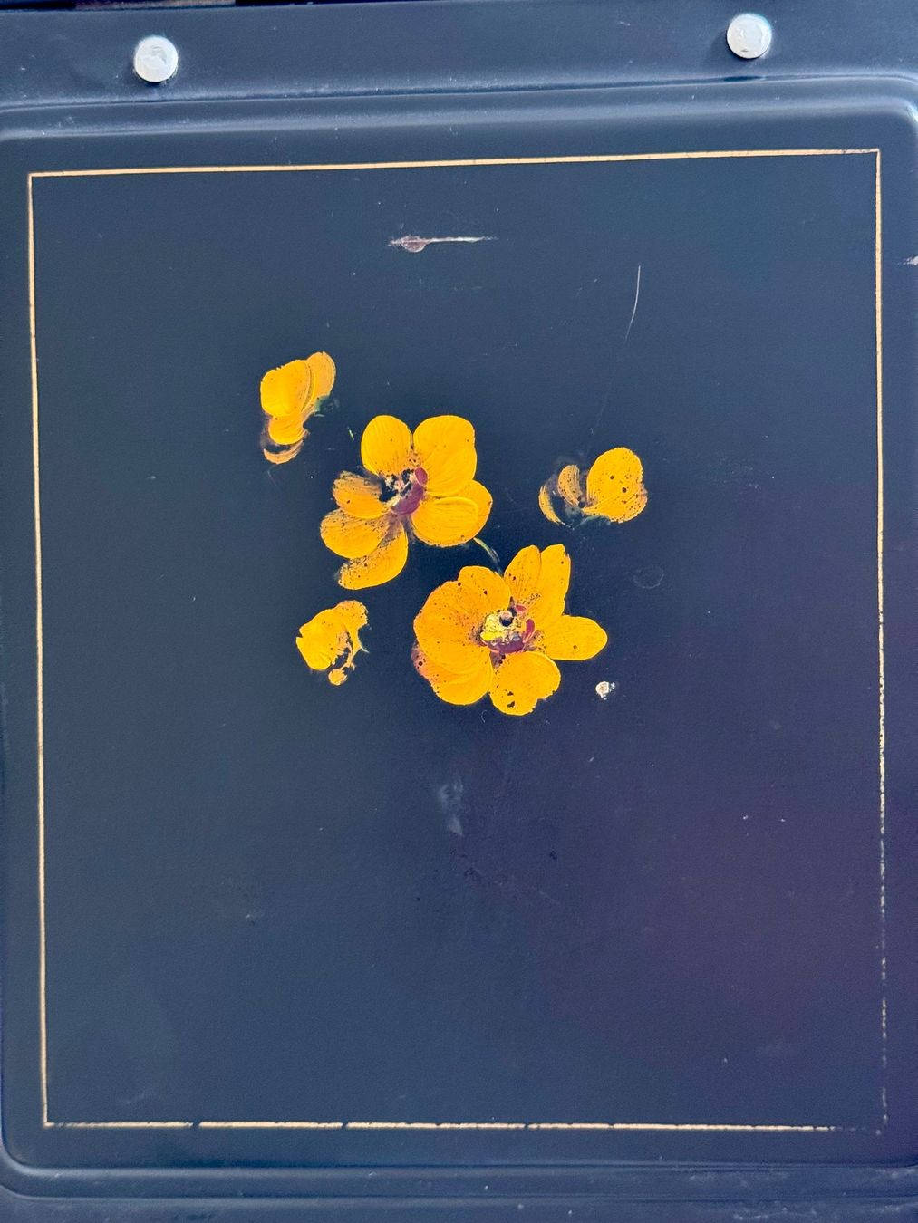 Alle Dekorationen: Antiker Kohlebehälter mit Blumendekor – Gebraucht aus Gerlafingen von Aebu85 7