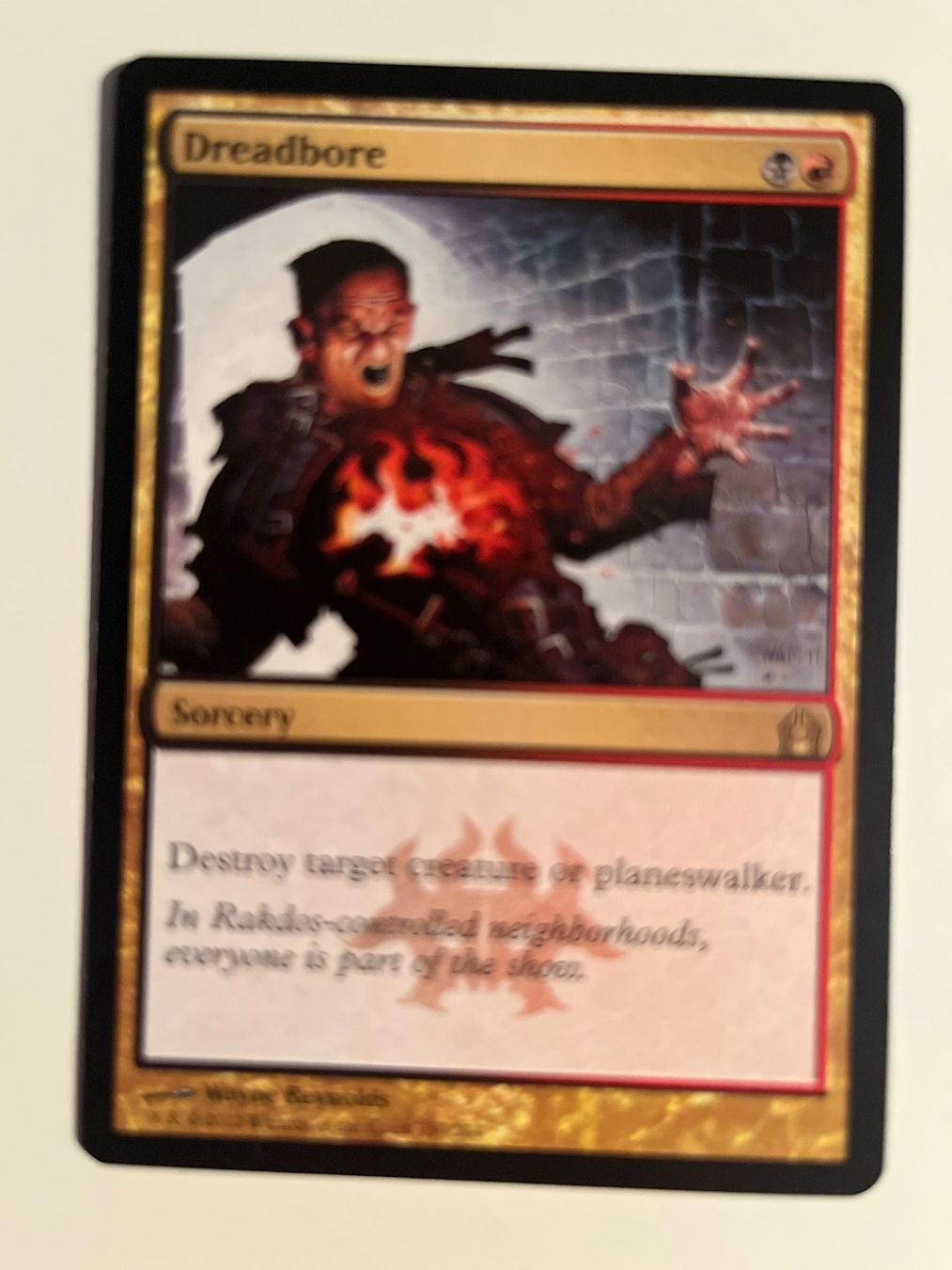 Magic The Gathering Sammelbilder & Trading cards: 1 x Dreadbore - Magic: The Gathering - MtG – Gebraucht aus Kriens von Shadi1980