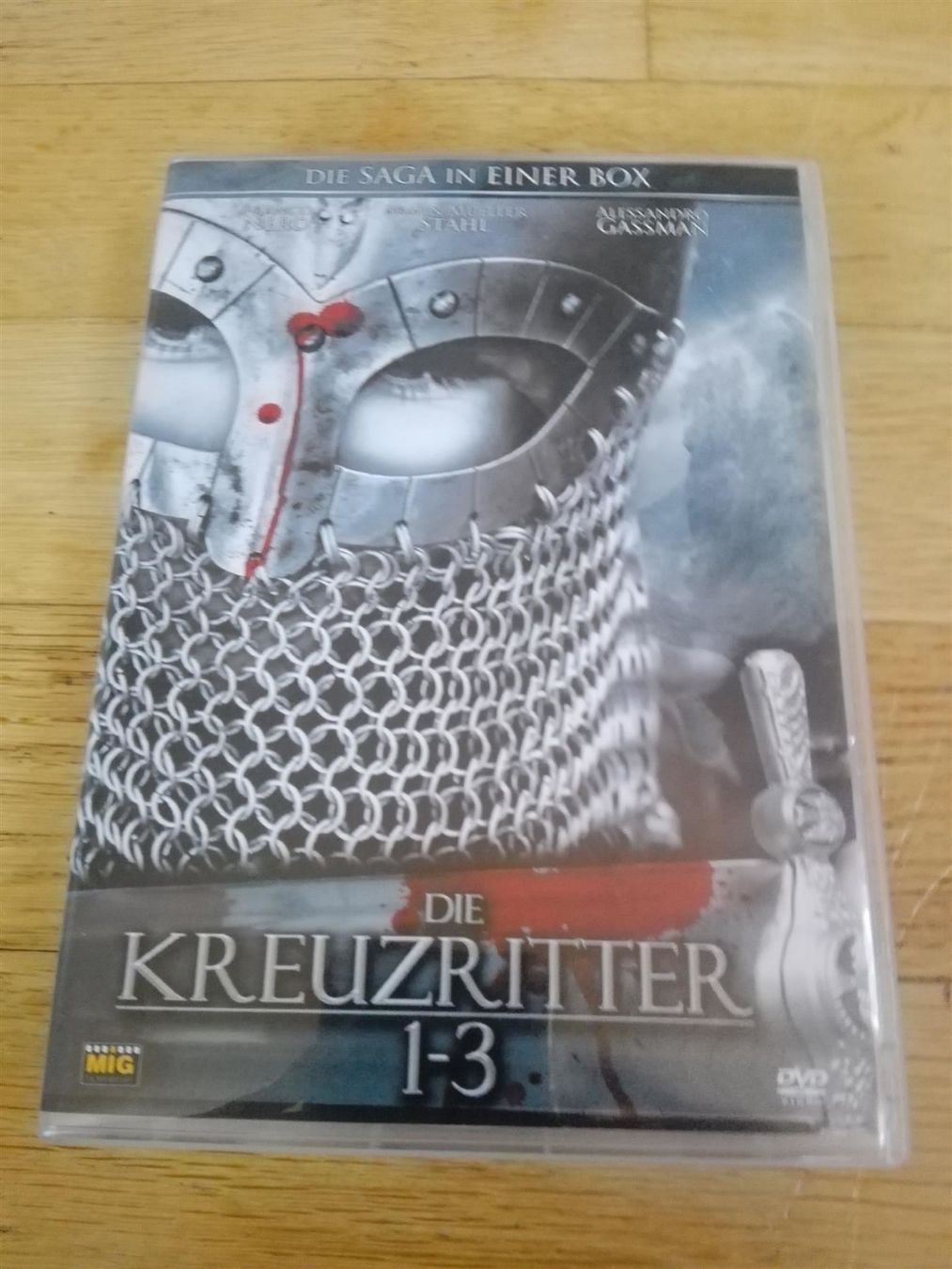 Tutti i DVDs: Die Kreuzritter  (1 - 3)        -3'DVDs – Usato da St. Gallen venduto da elk2020