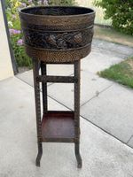 Vintage Blumenständer aus Metall