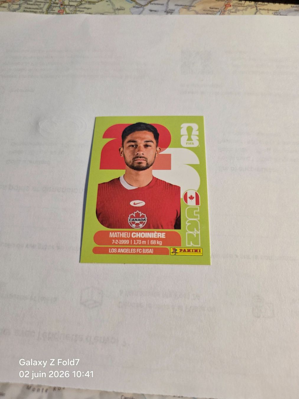 Panini Carte collezionabili: Panini  2026 MATHIEU CHOINIERE CAN 15 – Nuovo (secondo la descrizione) da Grand-Lancy venduto da Seo67