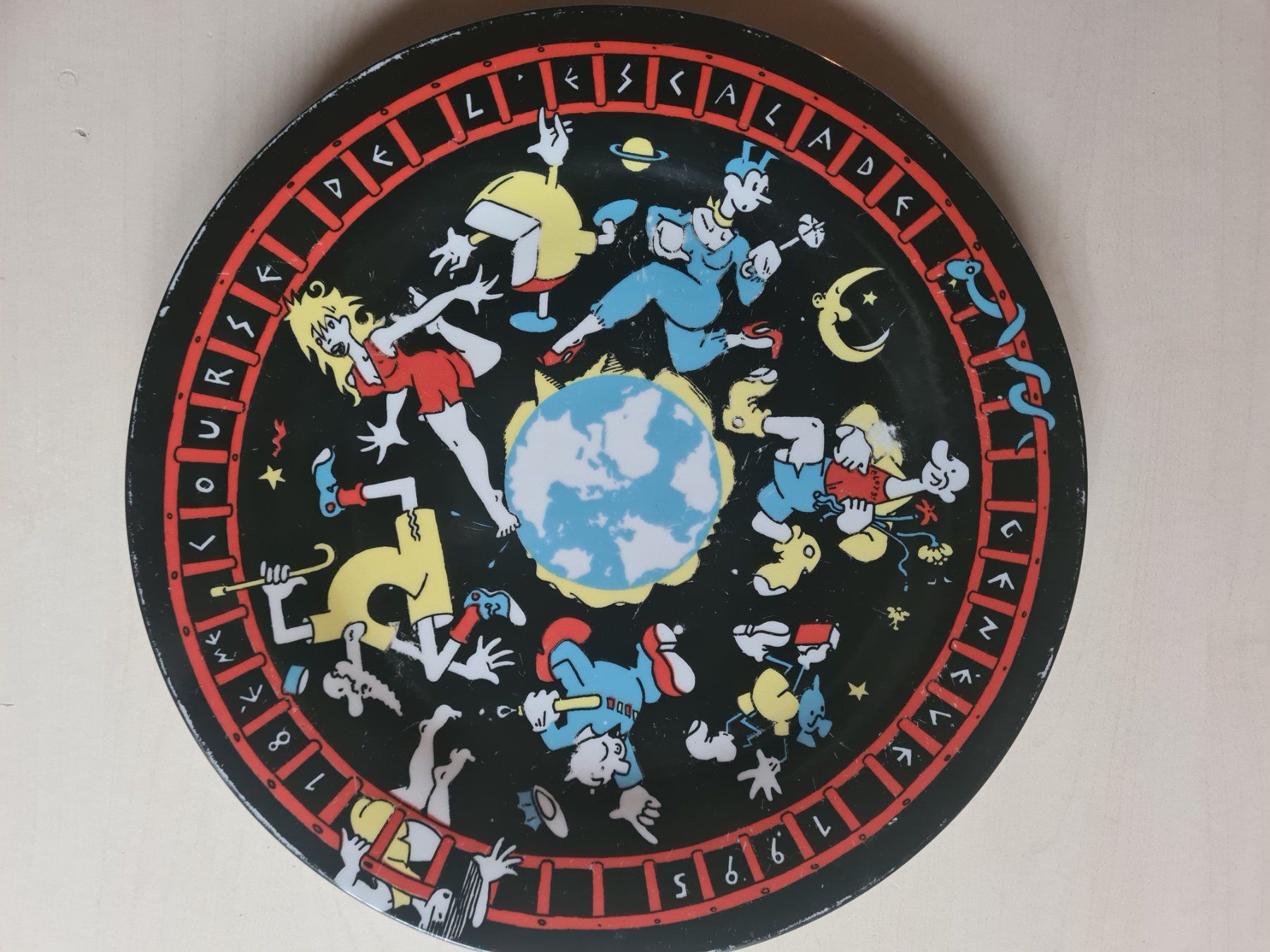 Teller: Assiette /Sammelteller  18e Course de l'Escalade 1995 – Gebraucht aus Zürich von ste_sk6k