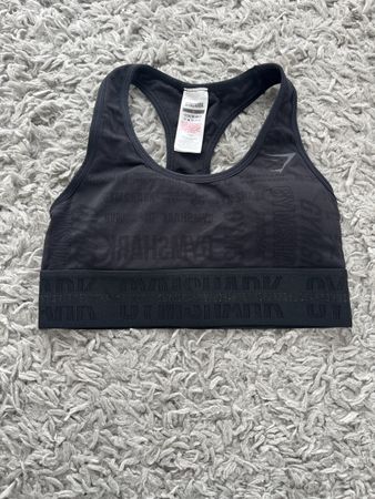 Gymshark Sport BH Gr S Schwarz