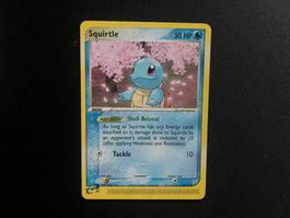 Pokemon Squirtle non Holo EX Team Aqua Team Magma