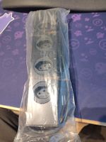 USM Steckerleiste, schwarz, originalverpackt