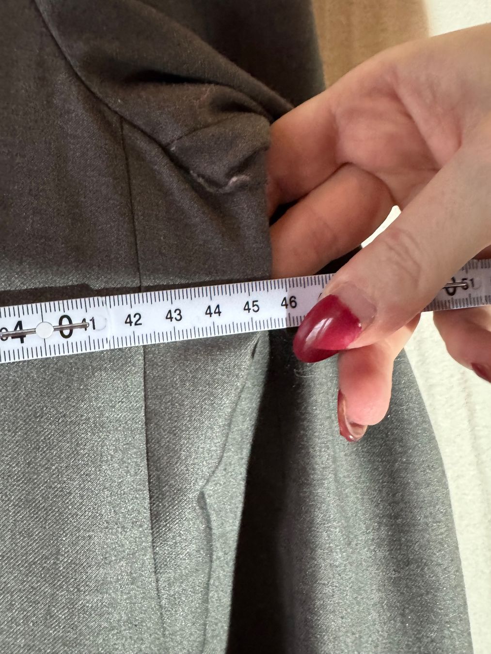 Benetton Vestes: schöner grauer Blazer Benetton Gr. 44 – D'occasion à Grosswangen par second_hand_dress 8