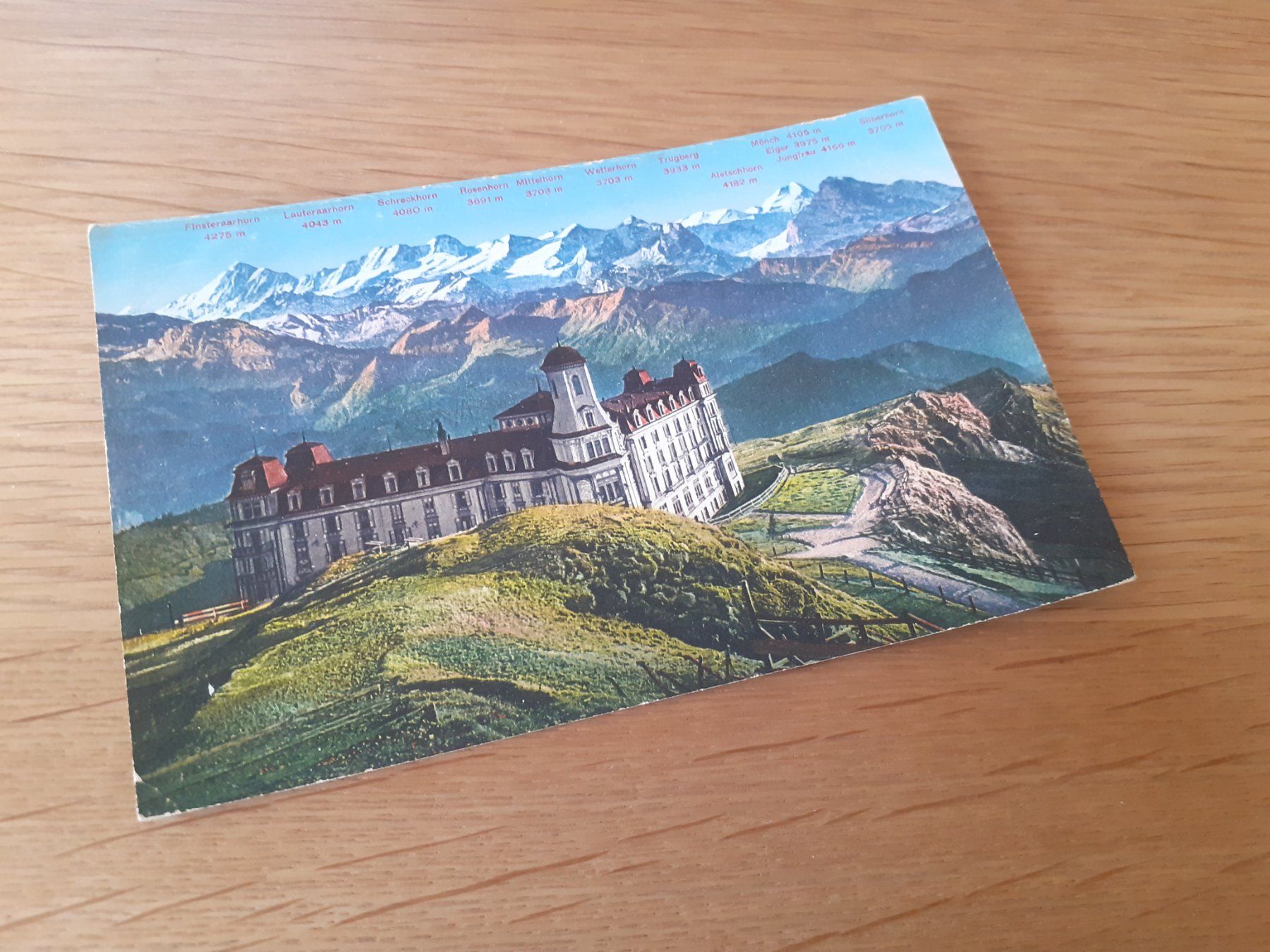 Cartes postales: RIGI KULM - BERNER ALPEN - 1930 – D'occasion à Winterthur par Ornyx7