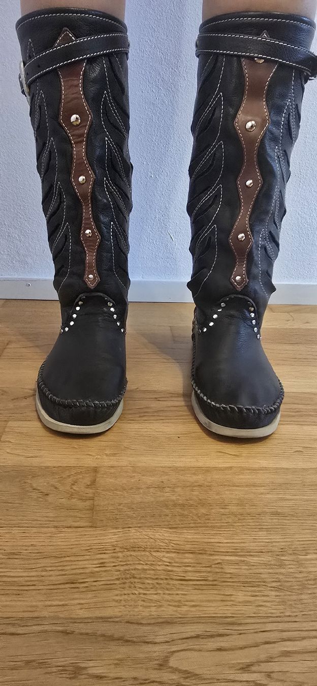 Scarpe da donna: Lederstiefel Hector Boots – Usato da Schlieren venduto da est_b2px