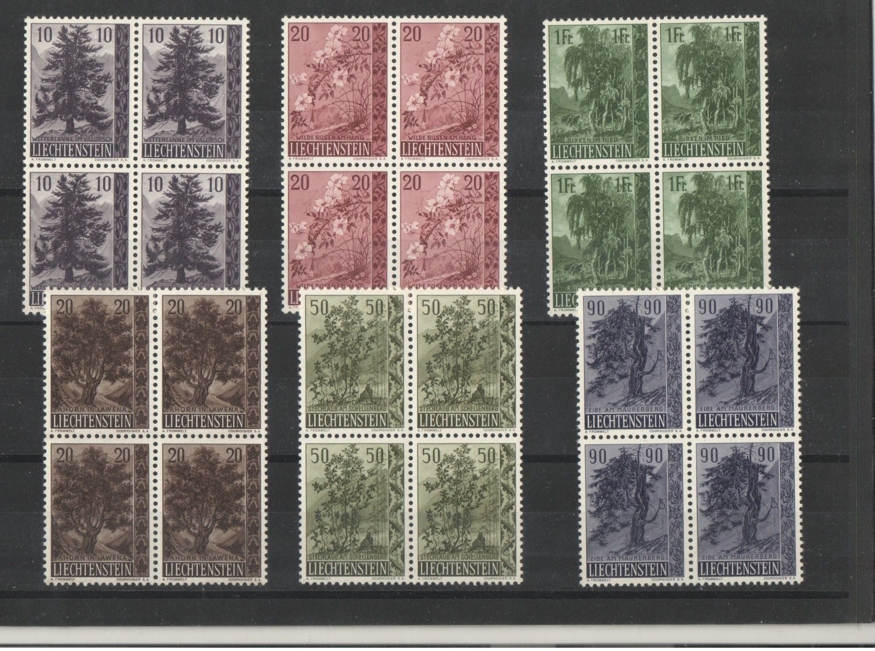 Tous les timbres: Liechtenstein – D'occasion à Echichens par Topfila