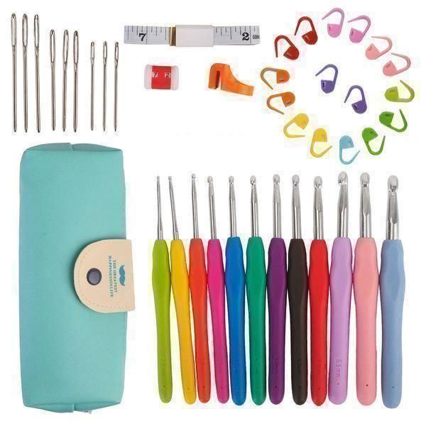 Nadeln: 42 Stück Stricken Häkelnadel Häkeln Set – Neu (gemäss Beschreibung) aus Thun von 365buy 1