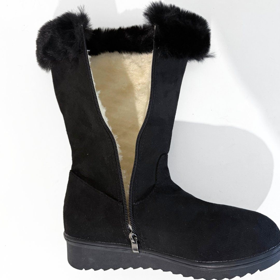 Scarpe da donna: Bottes Noires Fourrées - Taille 40 - NEUF – Nuovo e nell'imballaggio originale da Vevey venduto da secondlifevevey 3
