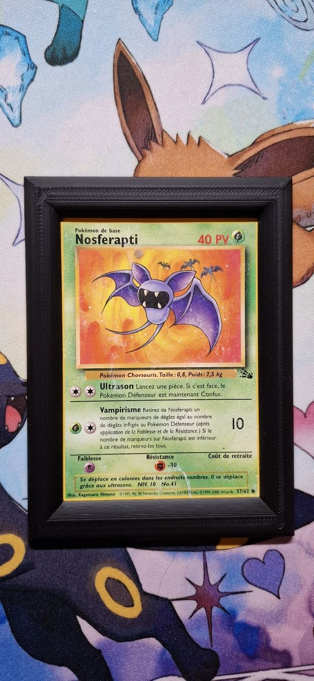 Pokémon Carte collezionabili: Nosferapti Fossile - 57/62 FR – Usato da Petit-Lancy venduto da Kara_TCG
