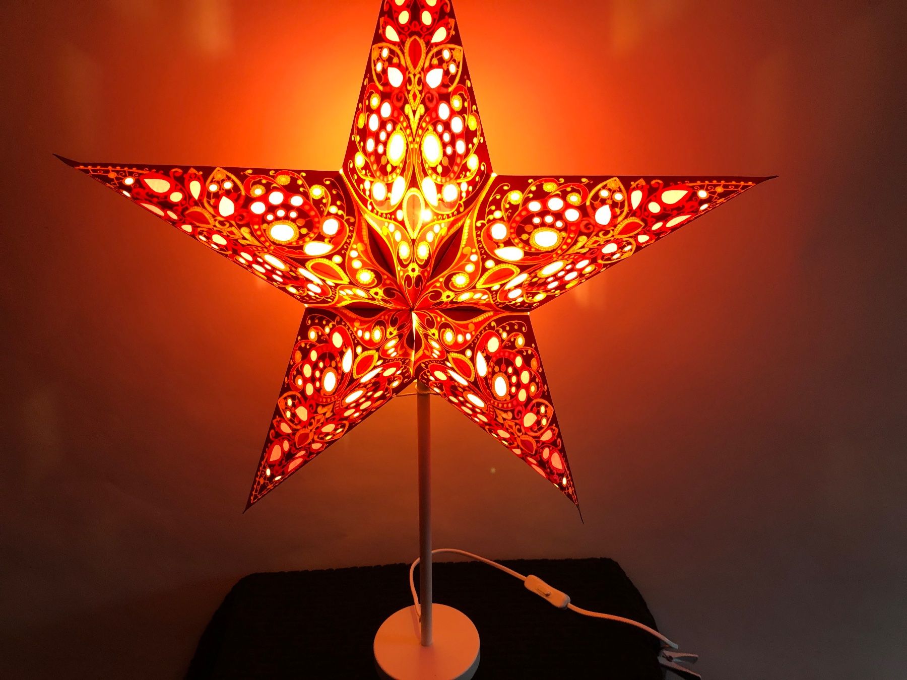 Alle Dekorationen: Leuchtstern - rani - 60cm / mit Standfuss + LED – Neu und originalverpackt aus Bergdietikon von Garak 1