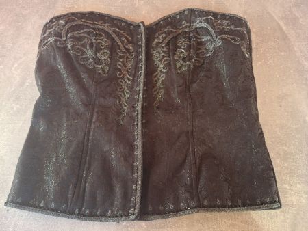 Haut bustier noir argenté taille 42 marque Vero Moda