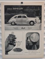 Werbung 1953 Jowett Javelin Automobil / Kolynos