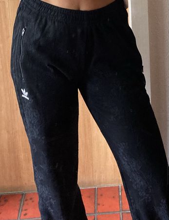 Original Adidas Trainingshose, Schwarz, Grösse 36/S