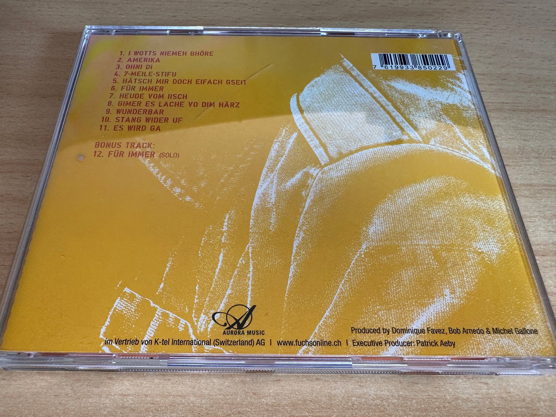 CD: Fuchs – Fuchs – Usato da Rikon im Tösstal venduto da Alpenmutz 1