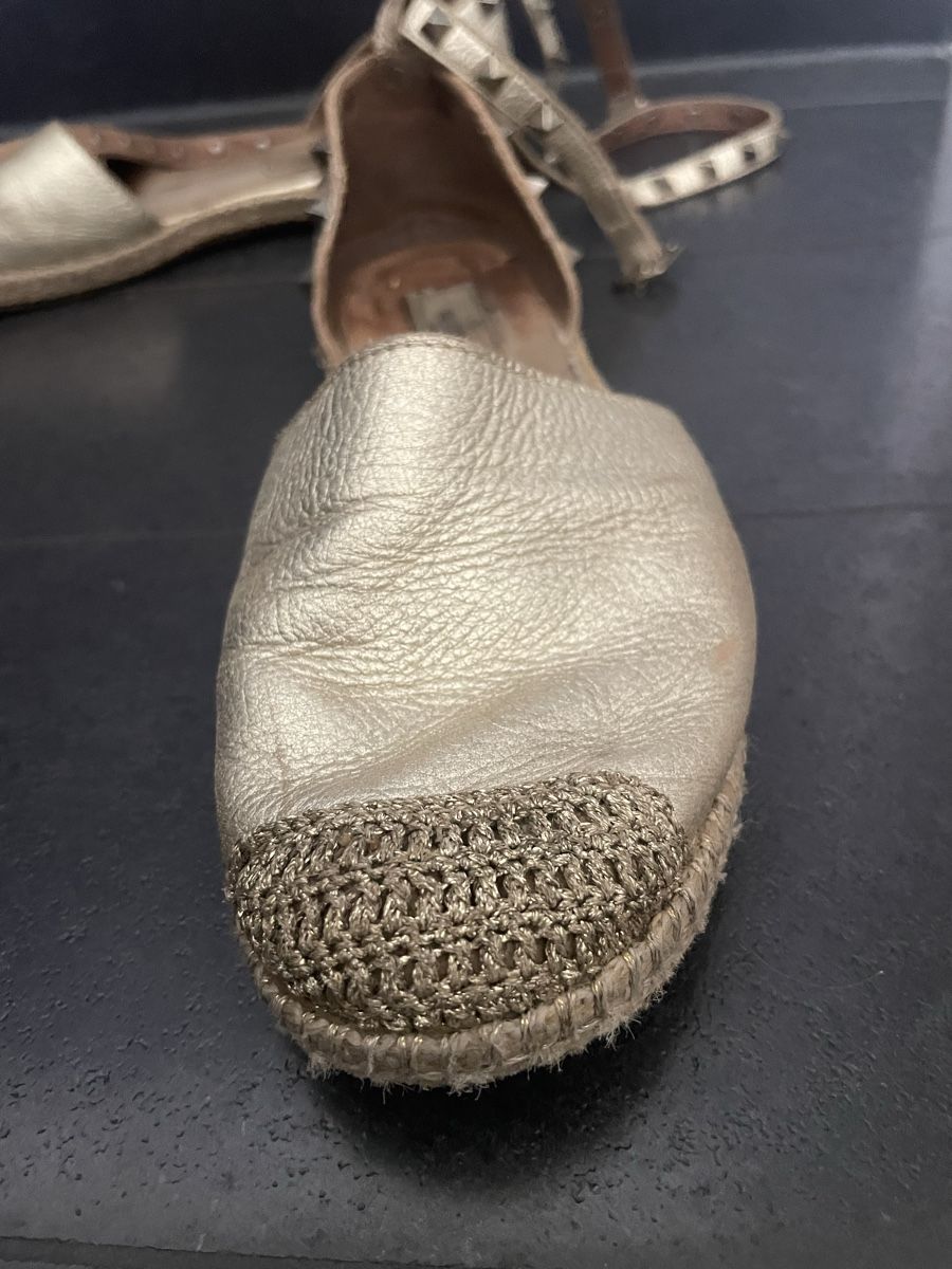 Valentino Scarpe da donna: VALENTINO GARAVANI Rockstud Espadrilles - Gr. 39 – Usato da Hünenberg See venduto da DND5 1