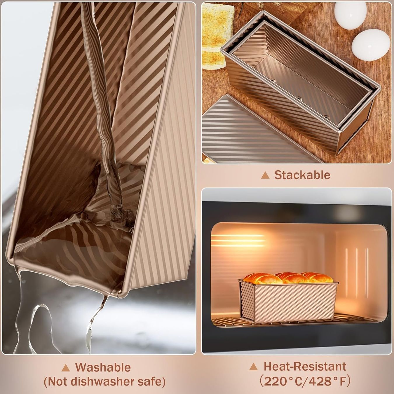 Teglie da forno: Toast  Brot  Back  Form – Nuovo (secondo la descrizione) da Castagnola venduto da Cat-WomenX 6