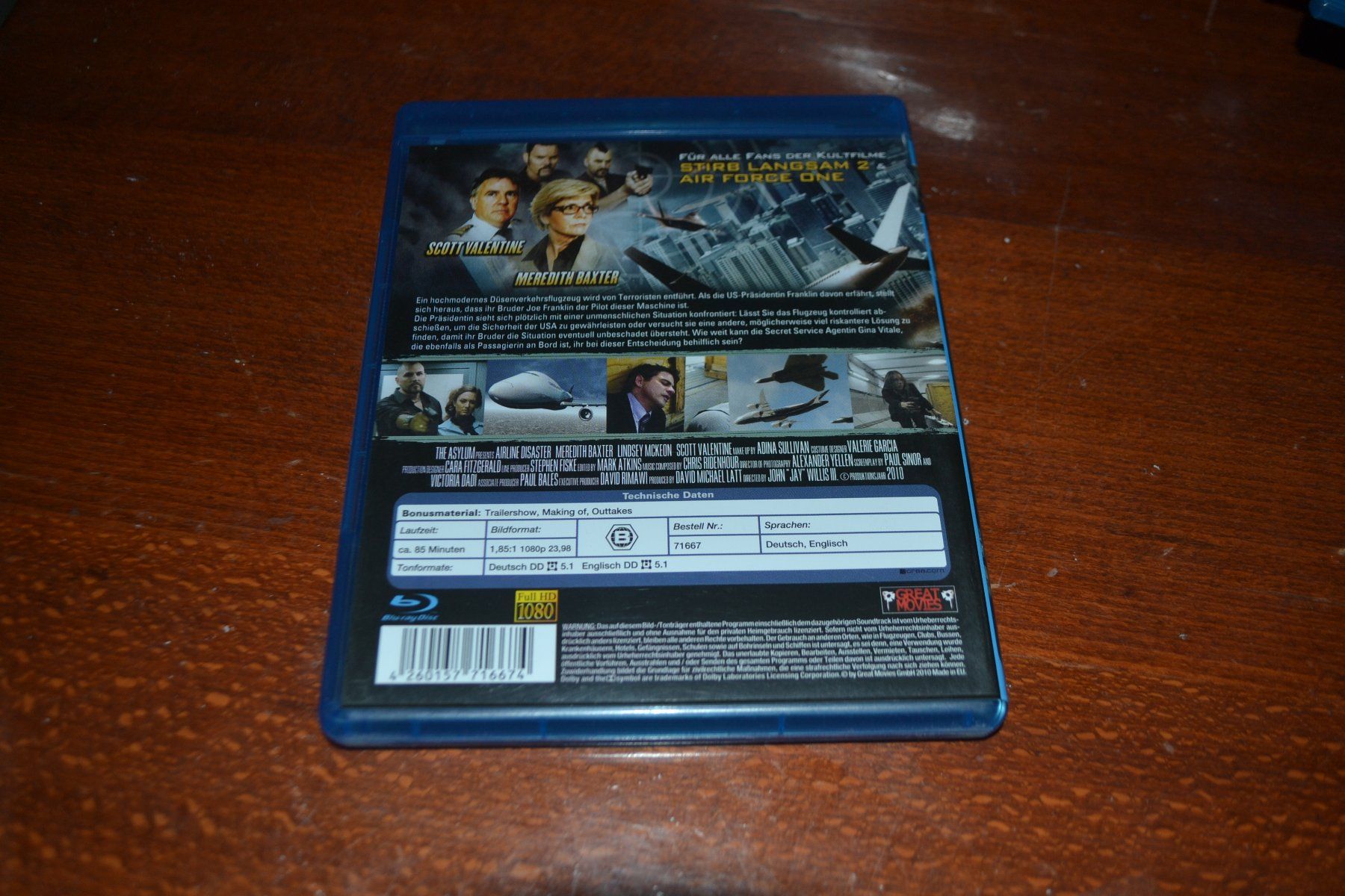 Tutti i DVDs: Airline Disaster – Usato da Laupen ZH venduto da chefdom 1