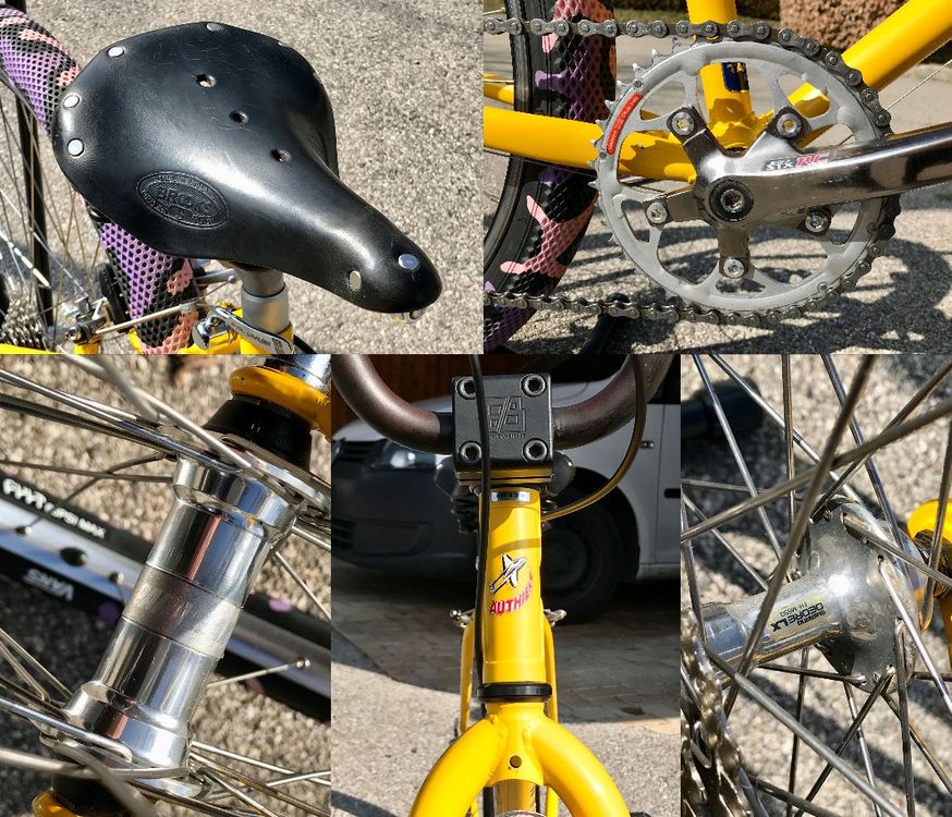 UNIQUE! Authier TAXI BMX Cruiser / Wheelie Bike conversion Kaufen