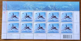 Briefmarken 100 Jahre Schweizer Luftwaffe F/A-18 Hornet