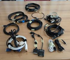 Grosses Kabelset - Diverse Typen und Schnittstellen