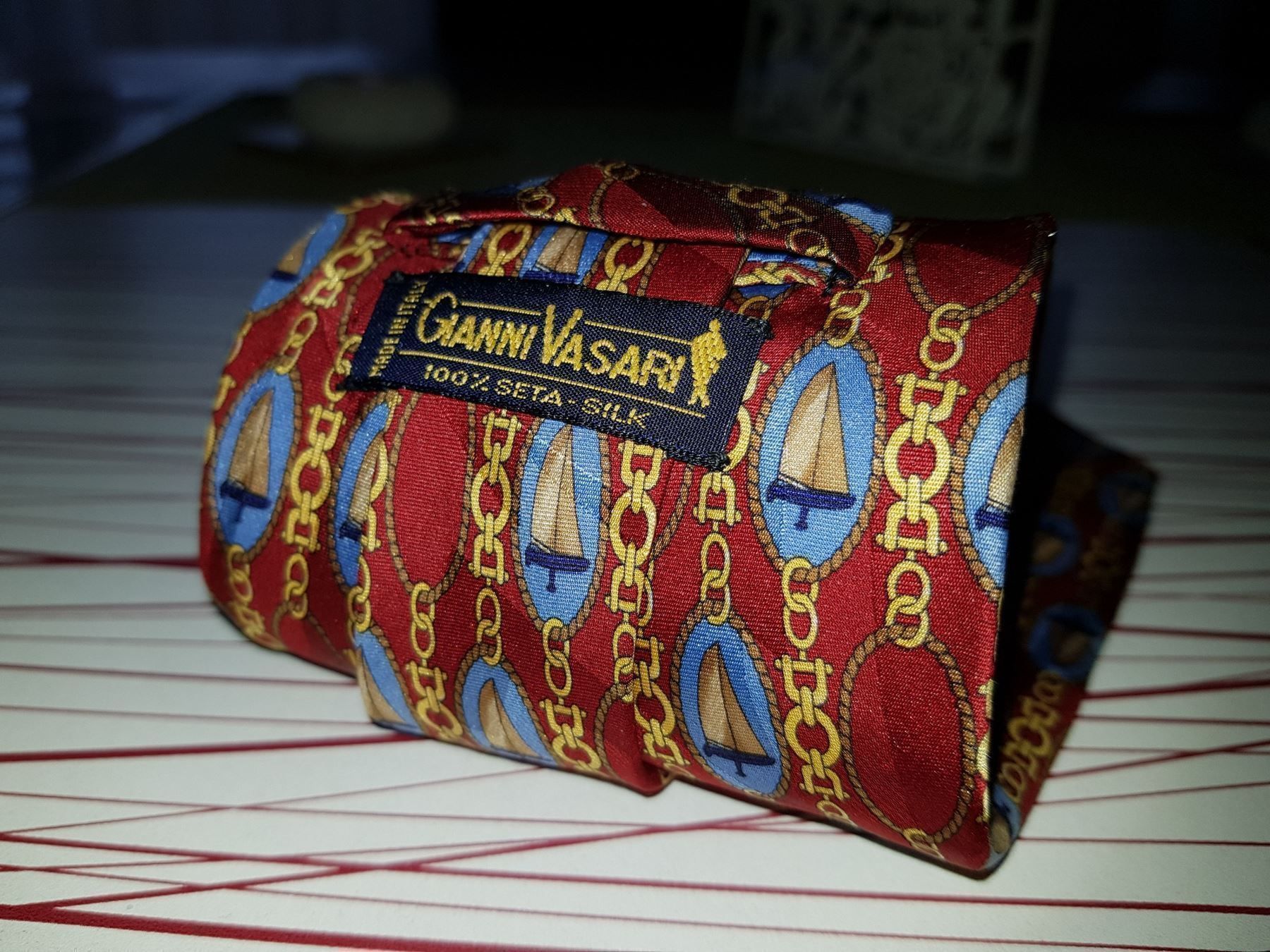 Krawatten: Cravate en soie GIANNI VASARI – Gebraucht aus Cossonay-ville von Super-Price-Quality 8