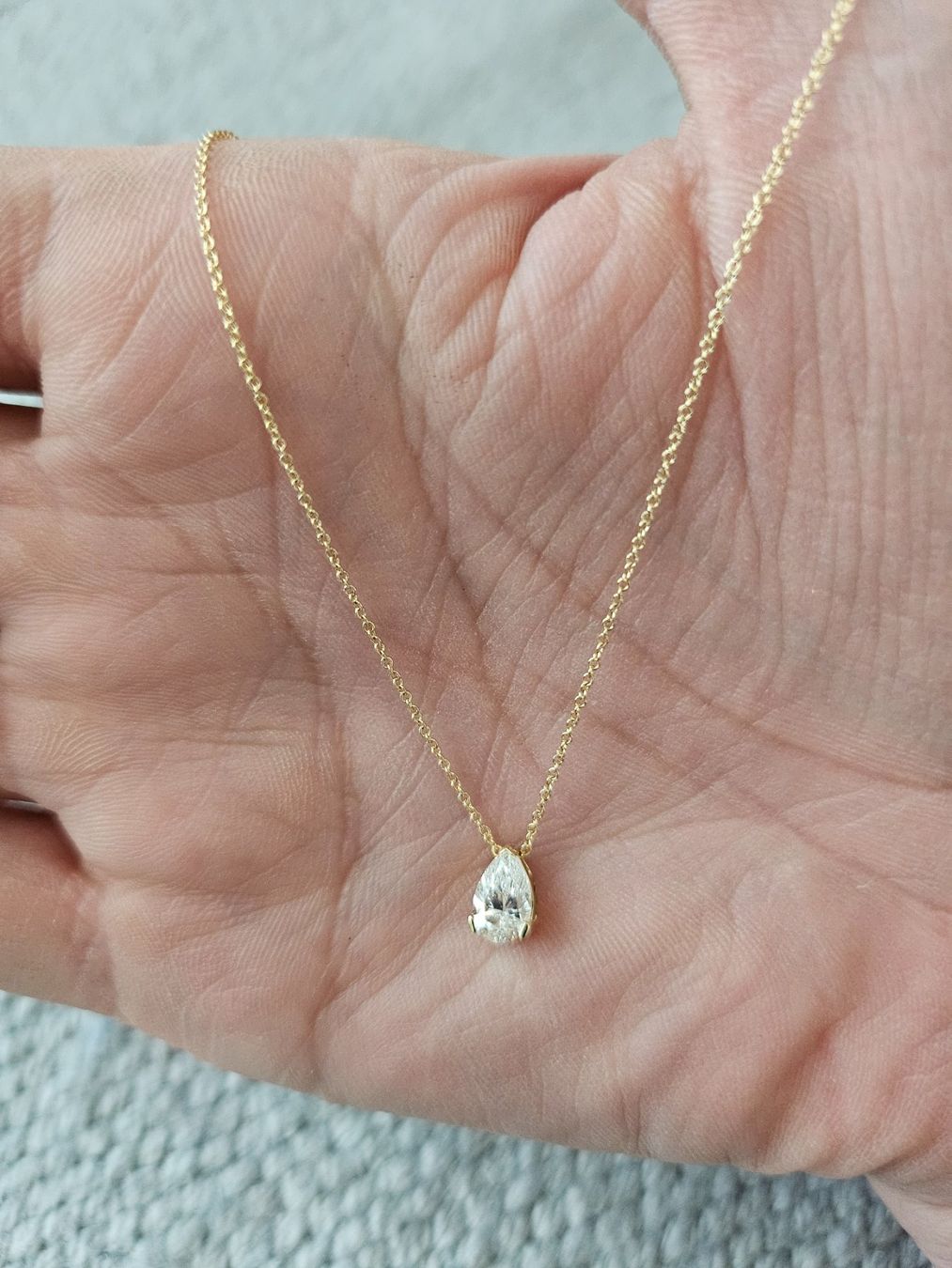 Catenine: Blush Kette mit Lab Diamant – Nuovo e nell'imballaggio originale da Bassersdorf venduto da Sofia2112