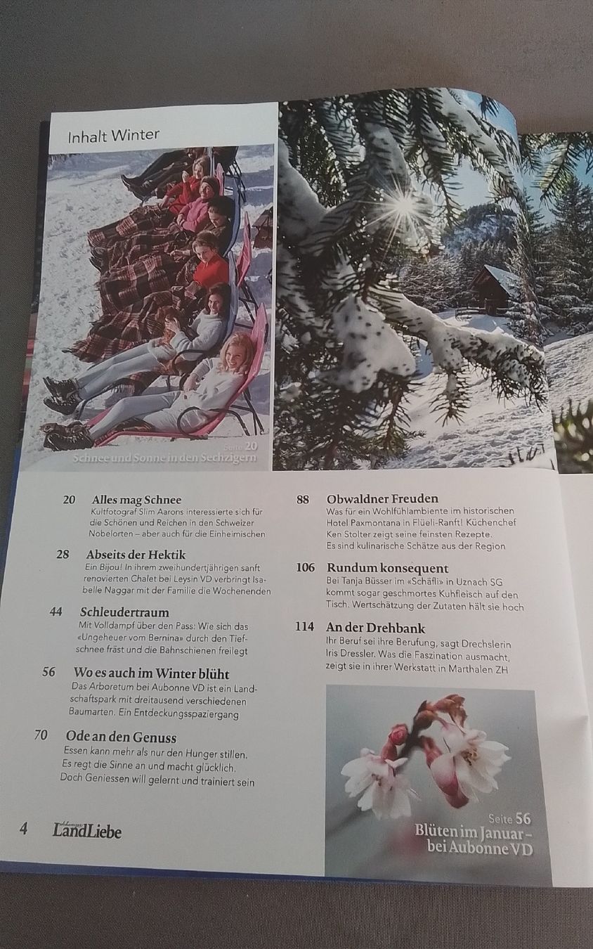 Riviste & Magazine: Schweizer Landliebe Winter 2021 – Nuovo (secondo la descrizione) da Würenlingen venduto da puntala 1