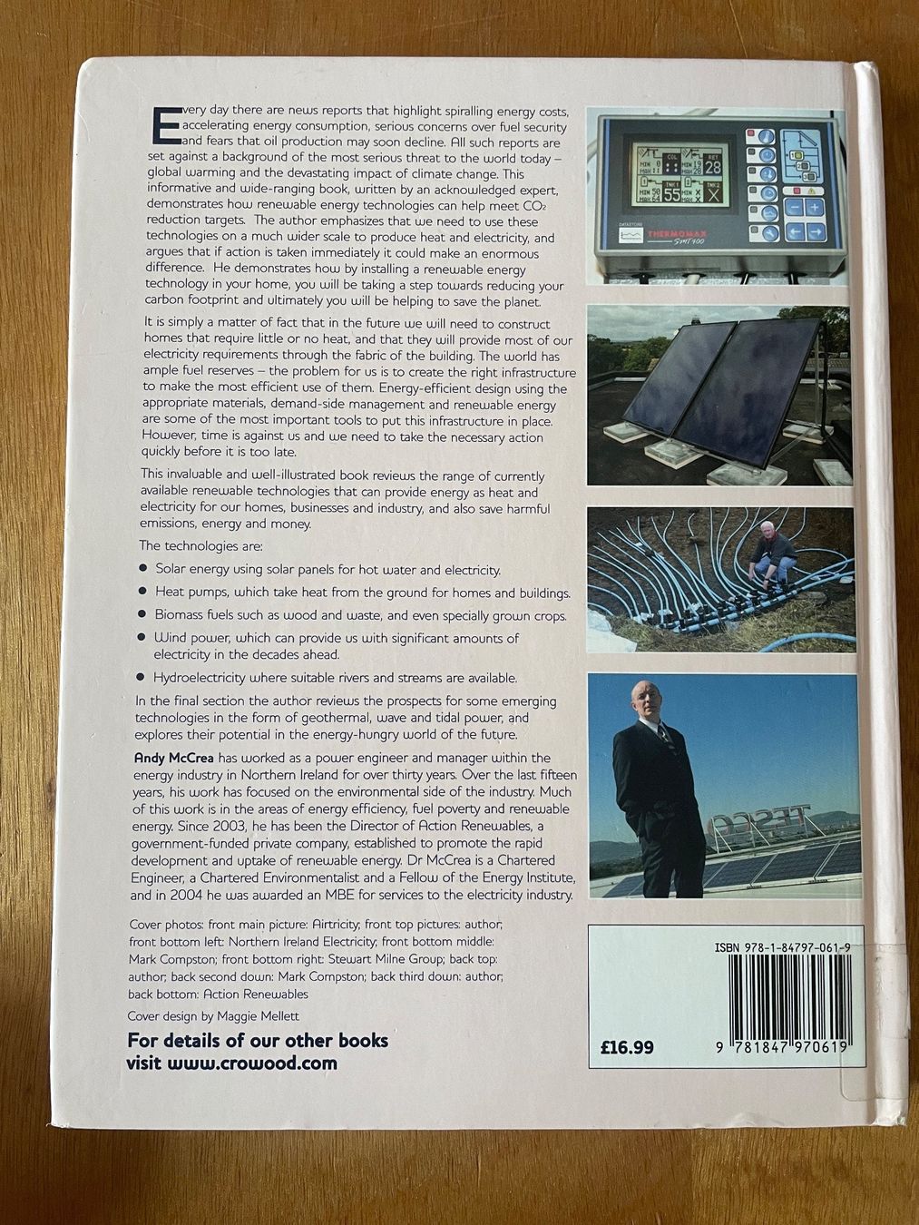 Livres: Renewable Energy a users guide – D'occasion à Zürich par WWehrle 2