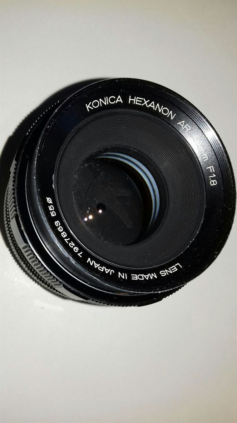 Konica Obiettivi: Konica Objektiv 52 mm 1.8 – Usato da Greifensee venduto da YMCA1943 1