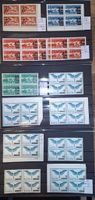 Lot Flugpost Blocks Kat ca 400.-