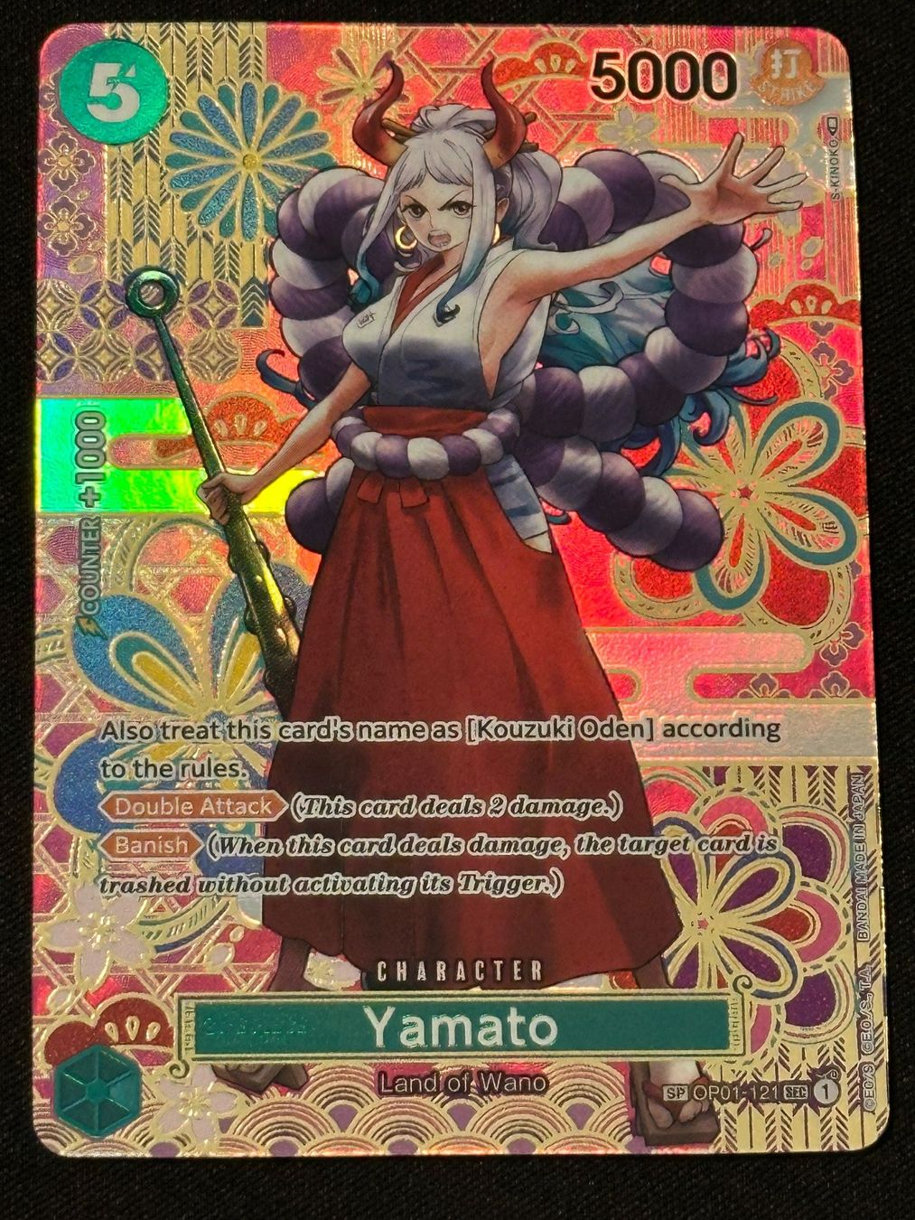 Yamato OP01-121 (OP05) – One Piece TCG – NM (Gebraucht) in ...