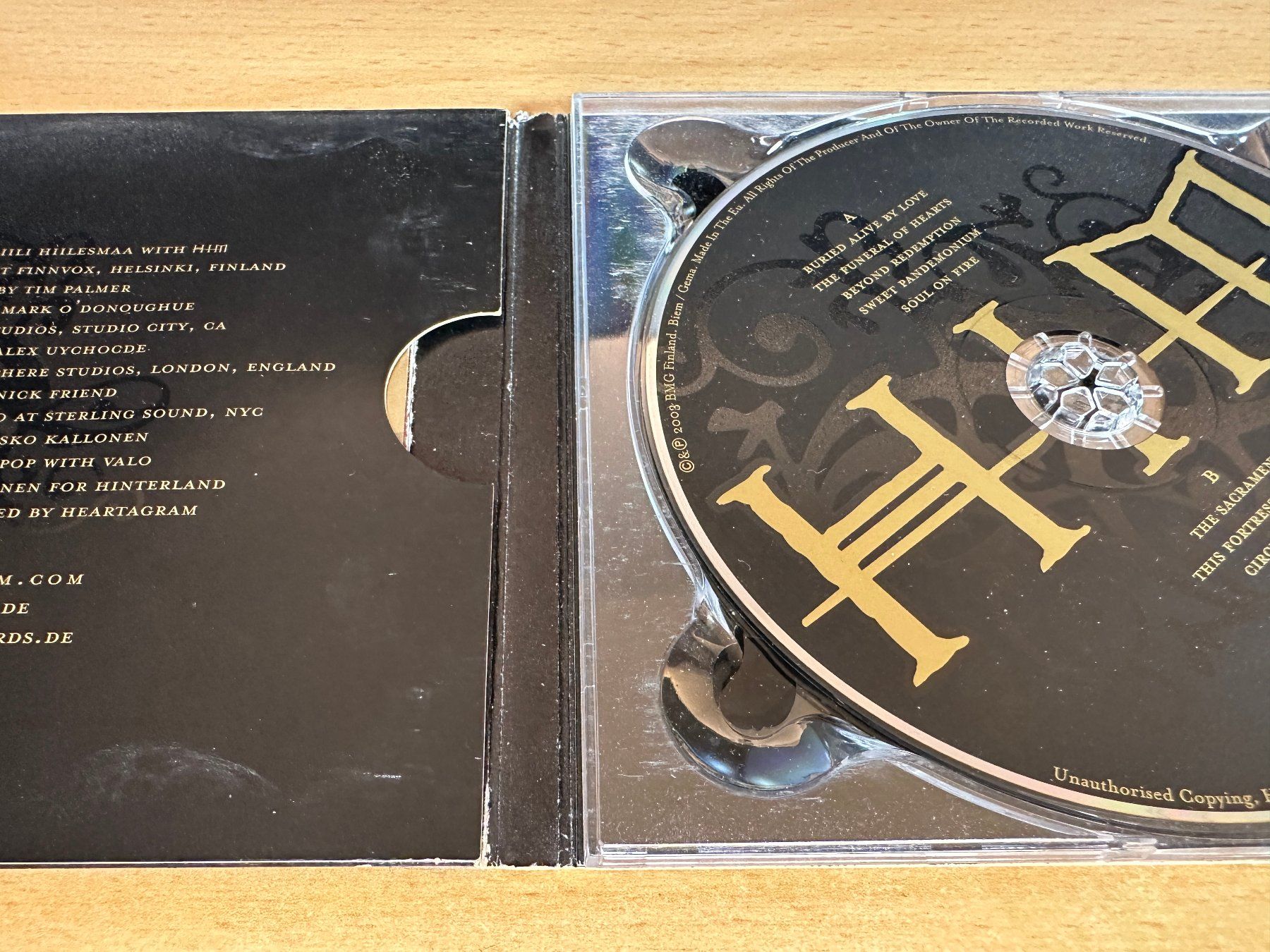CDs: HIM – Love Metal – Gebraucht aus Rikon im Tösstal von Alpenmutz 2