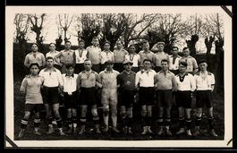 Foto-AK Mannheim, Fussballmannschaft TSV