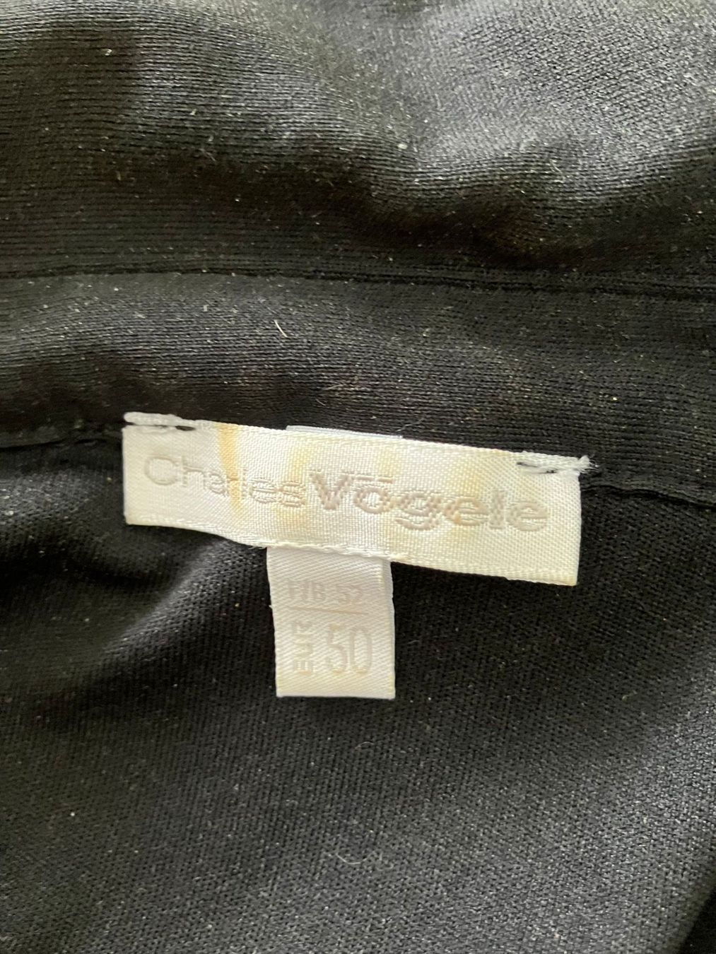 Camicette: Camicia nera Charles Vögele tg.50 – Usato da Melano venduto da H-Sara 1