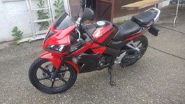 Honda CBR 125 R, Rouge, 2012, Bon état, Service fait
