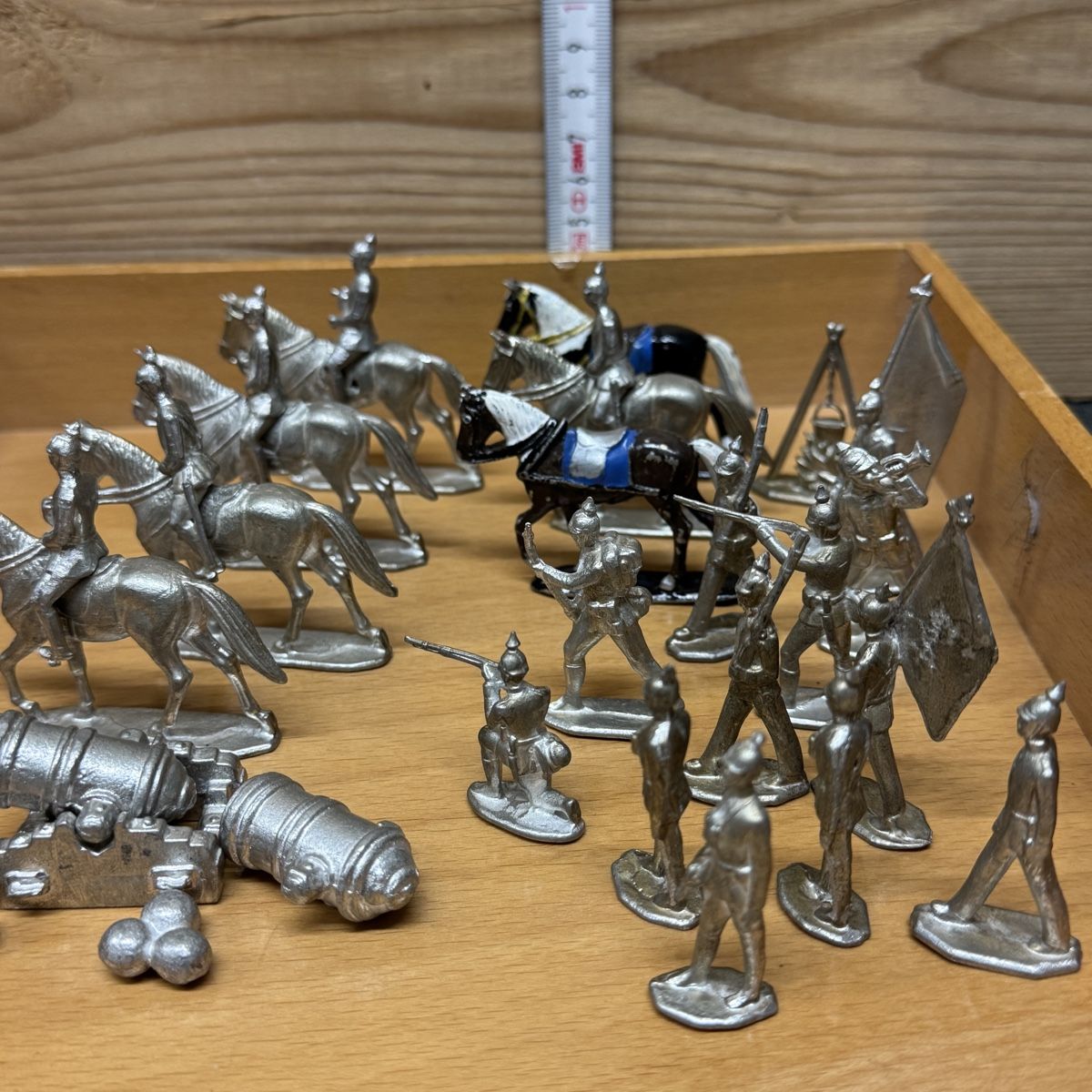 Figuren: Lot de Soldats de plomb, divers modèles  – Gebraucht aus Ovronnaz von bulldog71xxx