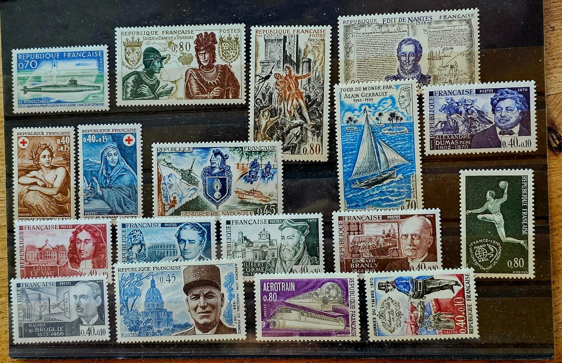 Tous les timbres: FRANCE timbres  neufs ** – Neuf (Voir description) à Les Valettes par Nuba1
