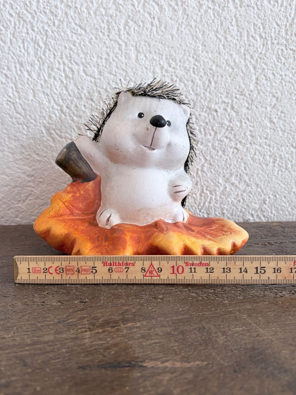 Statuette: Deko Igel auf Herbstblatt Keramik Neu – Nuovo e nell'imballaggio originale da Zäziwil venduto da Emlea 8