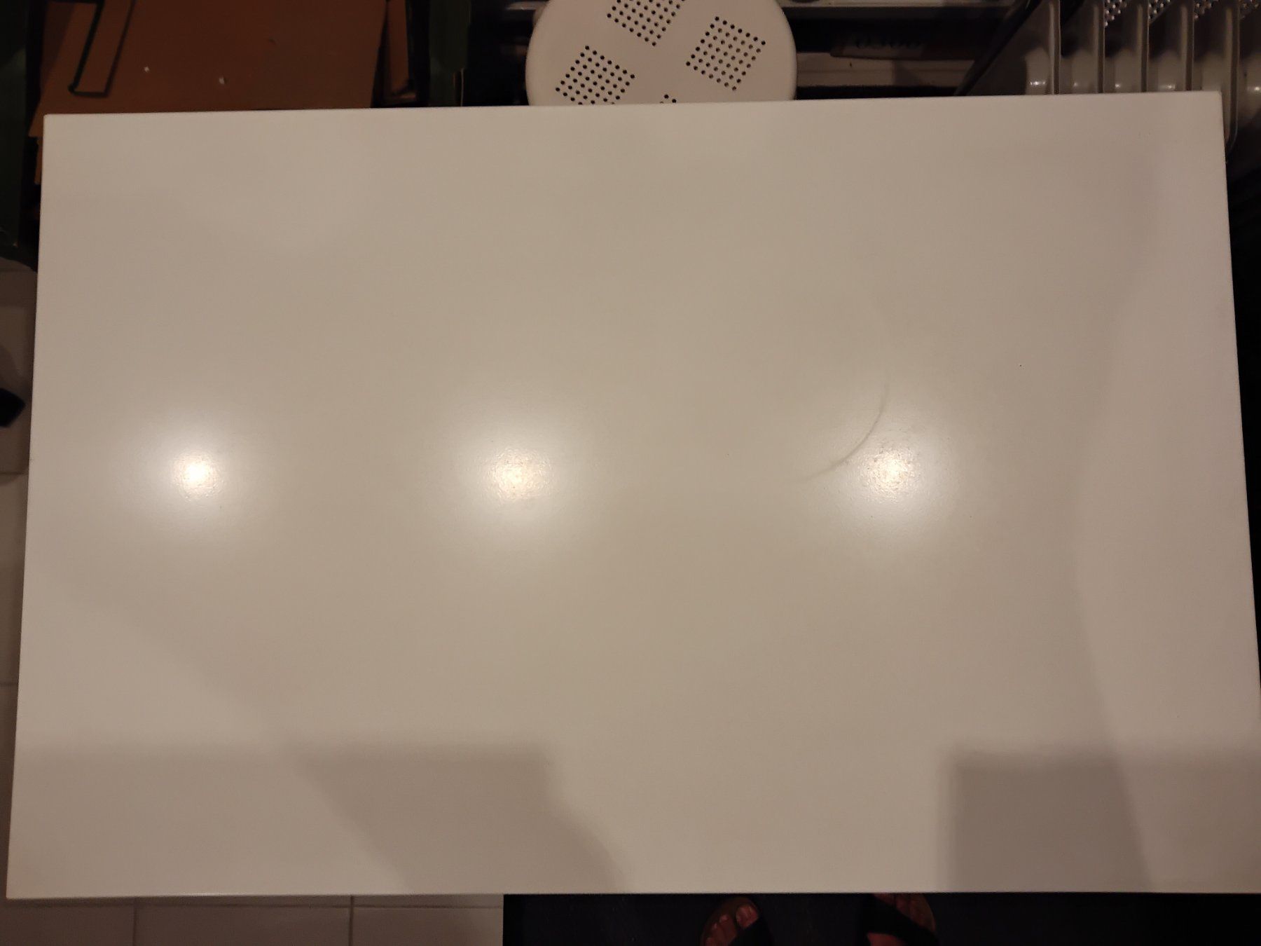 Tavoli: Schaffner Tisch Blech Klapptisch 100*65 – Usato da Oetwil am See venduto da Eland 1